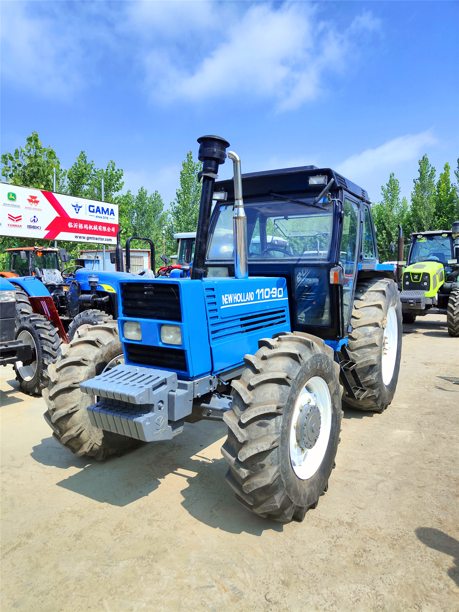 FIAT New Holland 110-90 110hp 4WD used tractor for sale